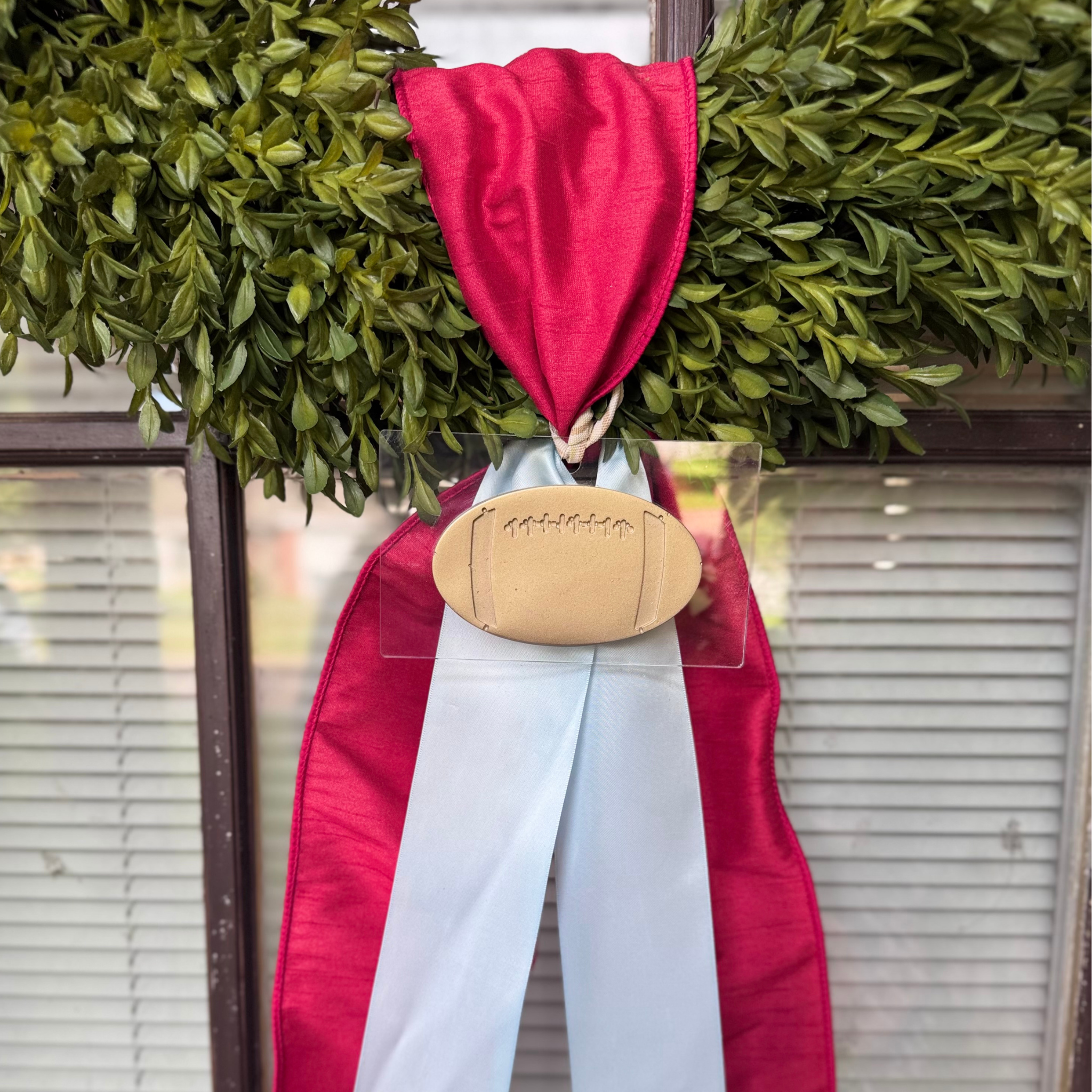 Wreath Ornament - Football