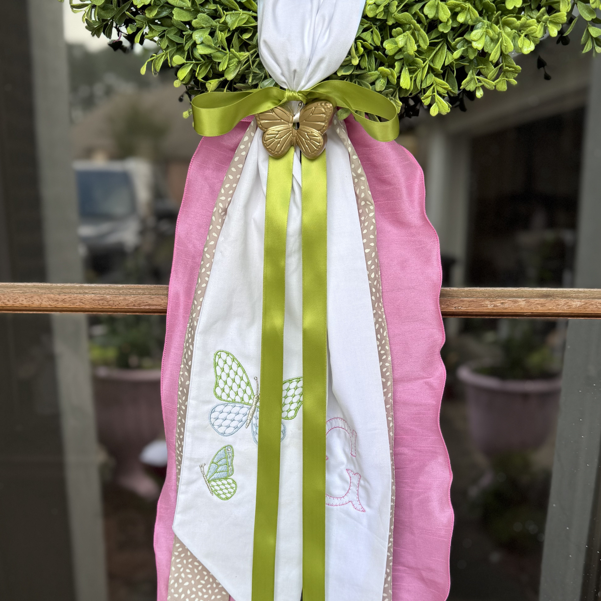 Wreath Ornament - Butterfly