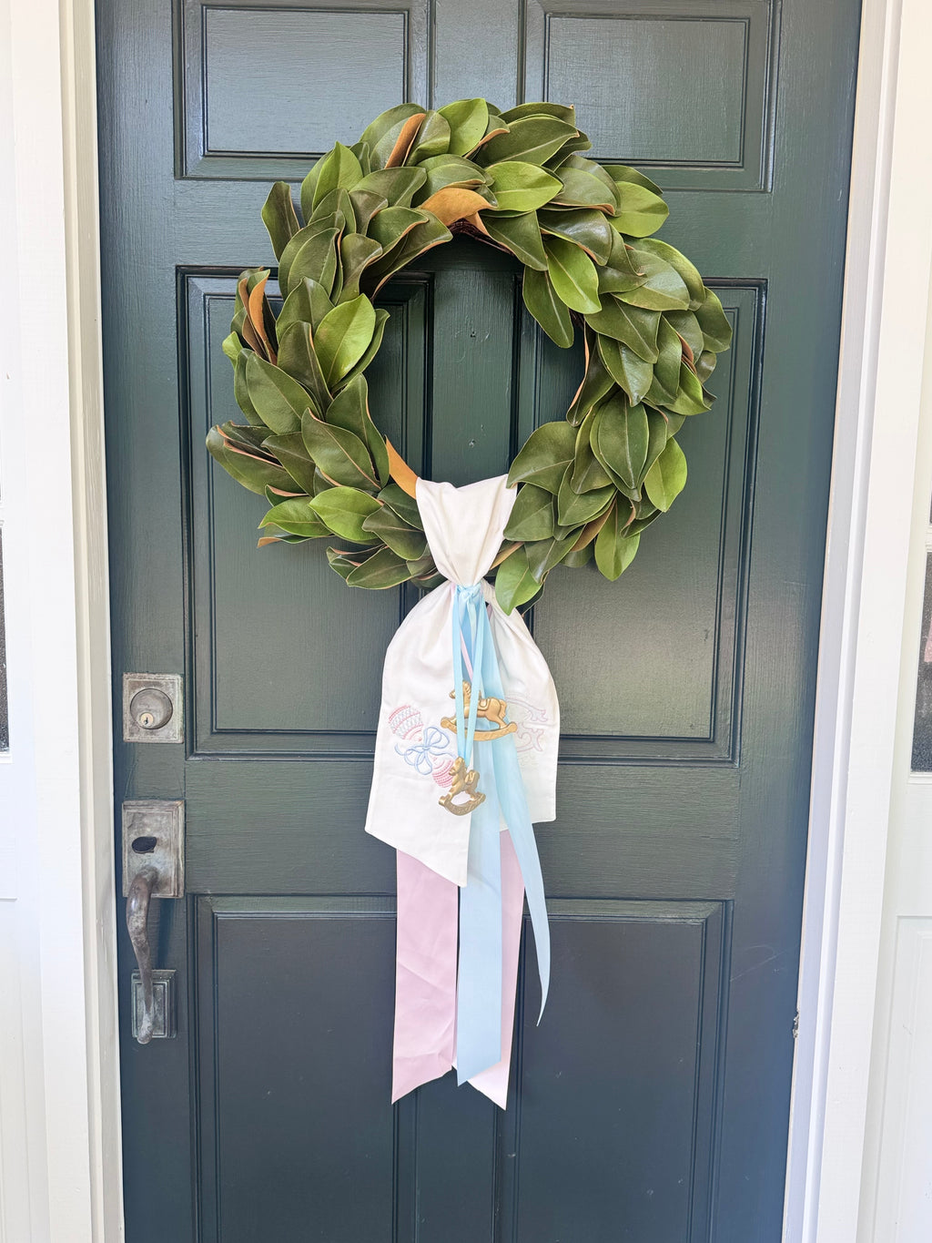 Wreath Ornament - Rocking Horse