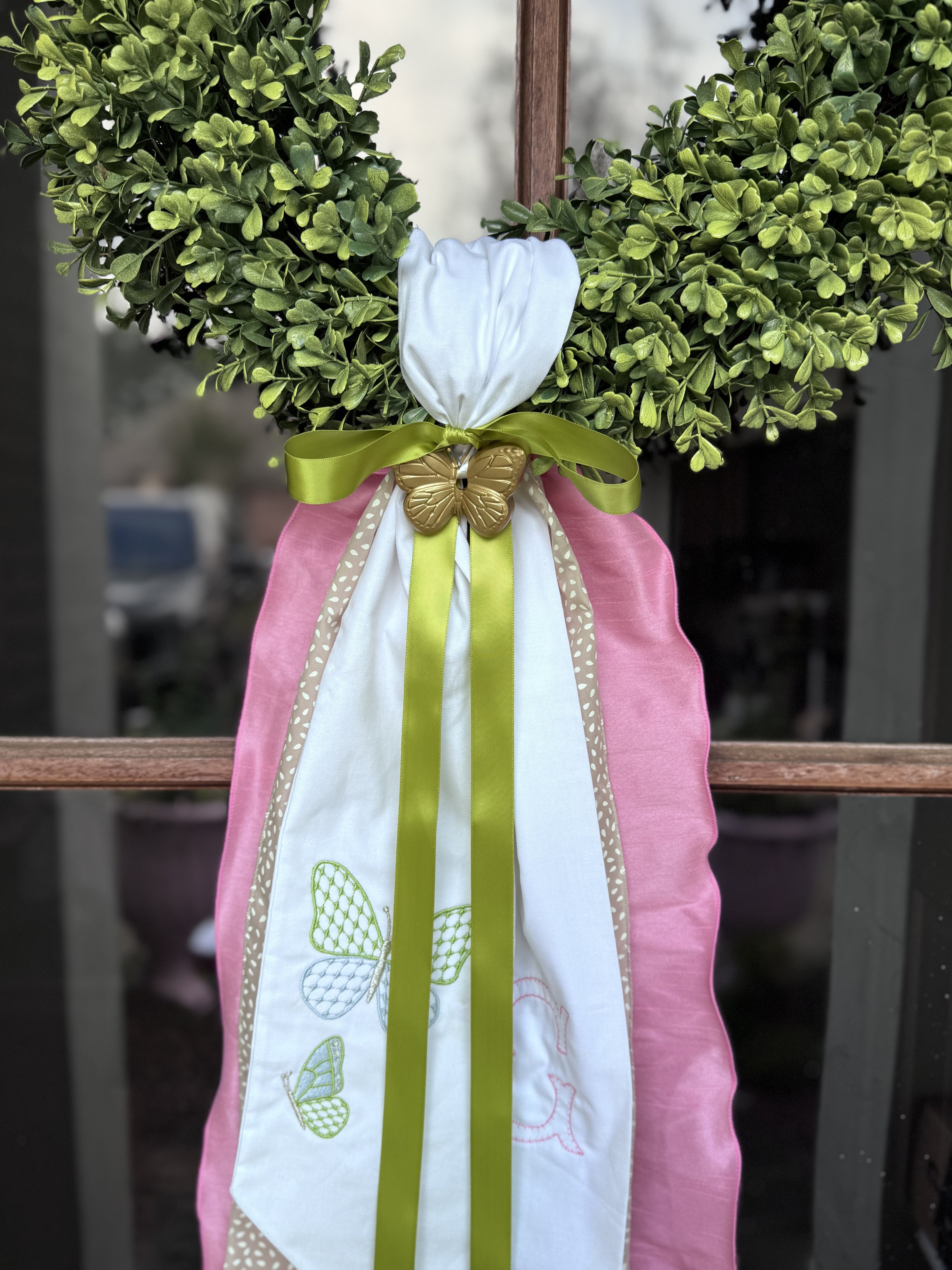 Wreath Ornament - Butterfly