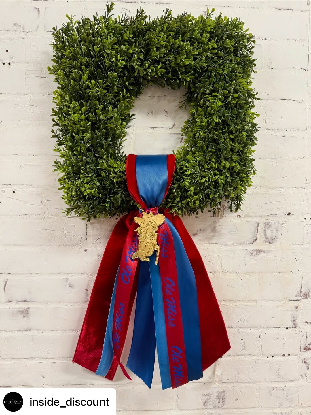 Wreath Ornament - Colonel Reb