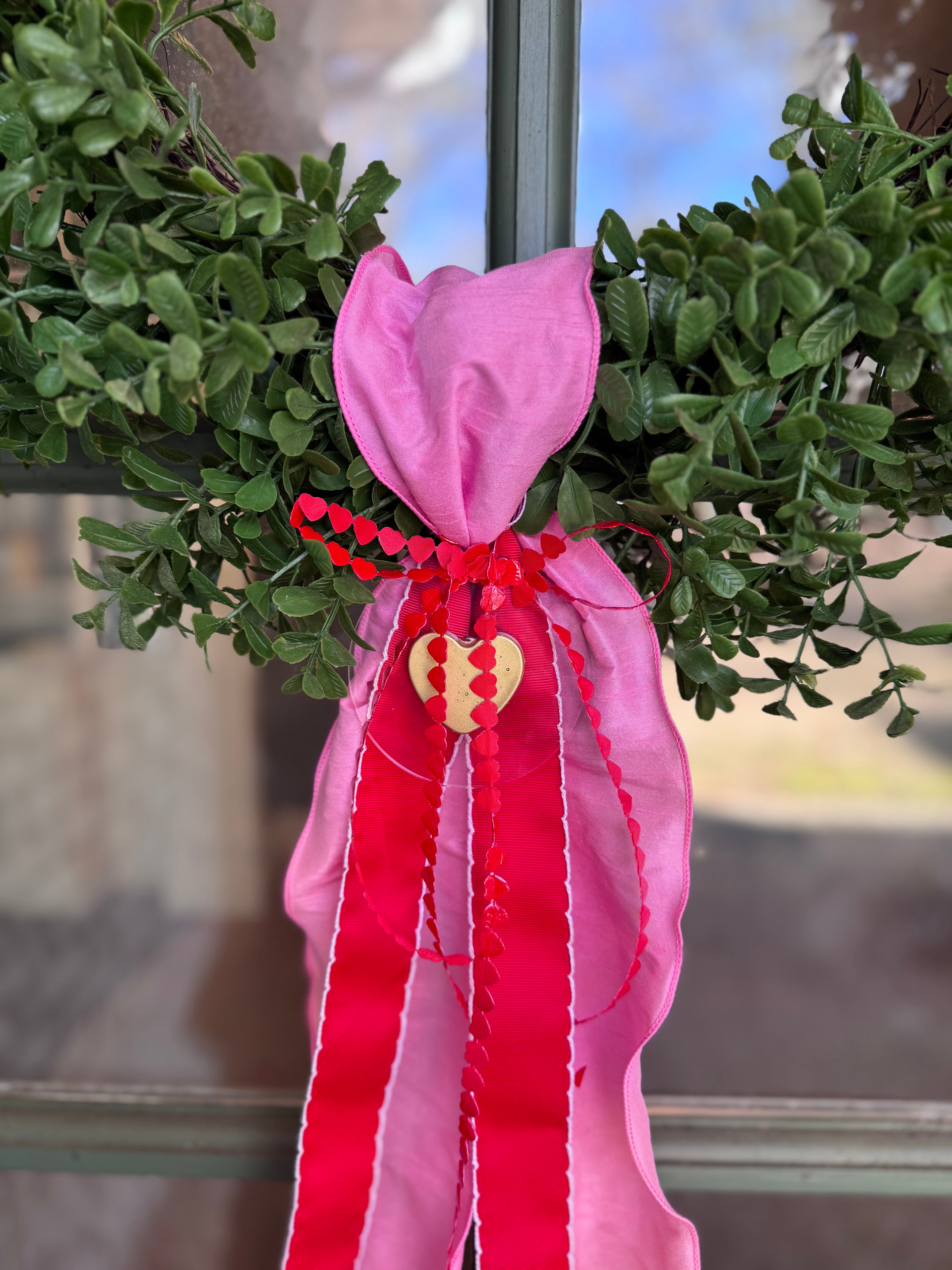 Wreath Ornament - Heart