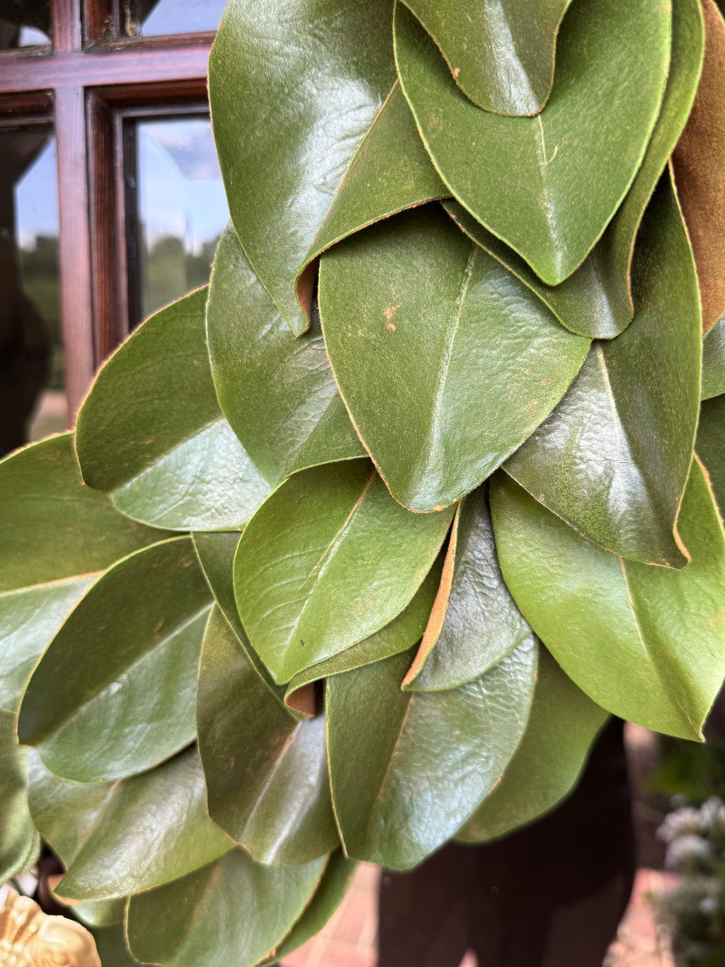 Real Touch Magnolia Wreath