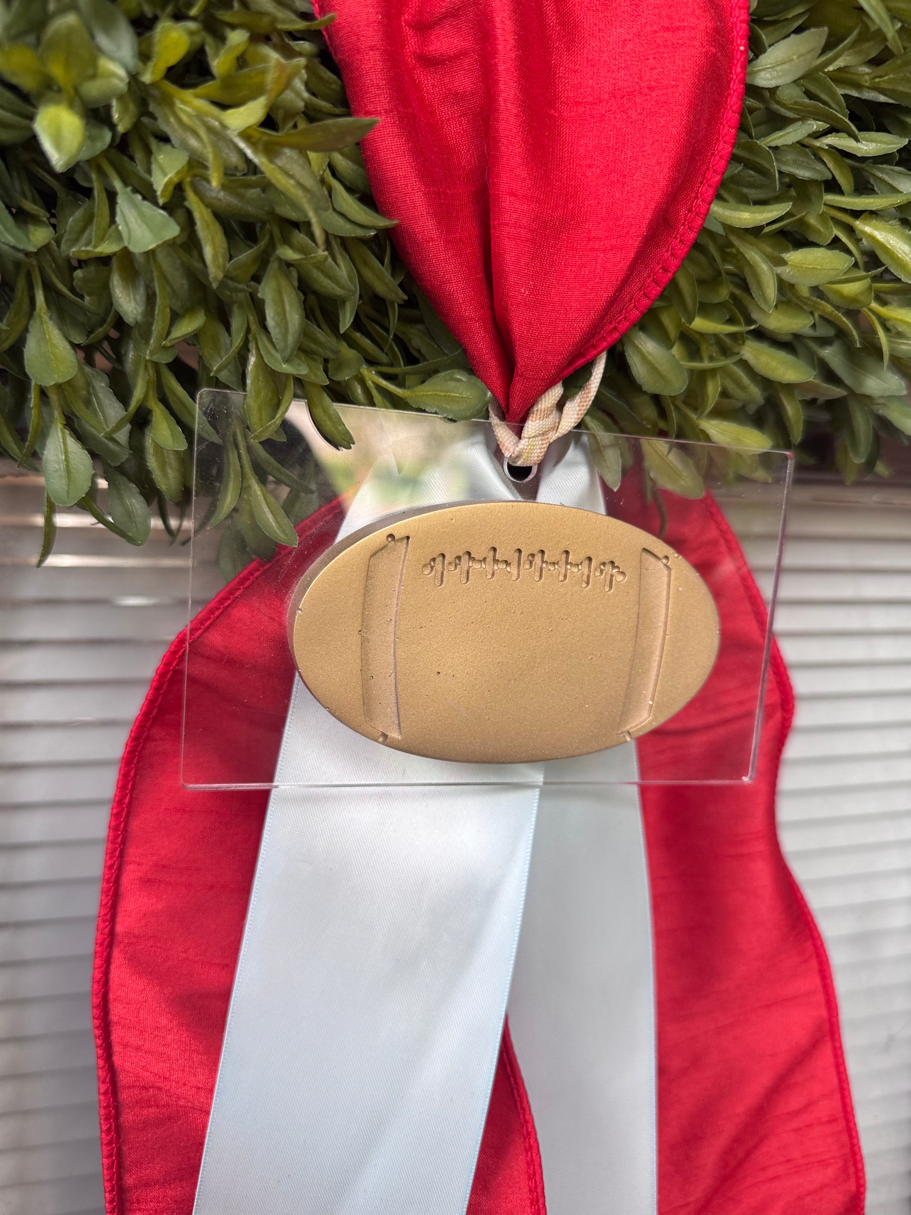 Wreath Ornament - Football