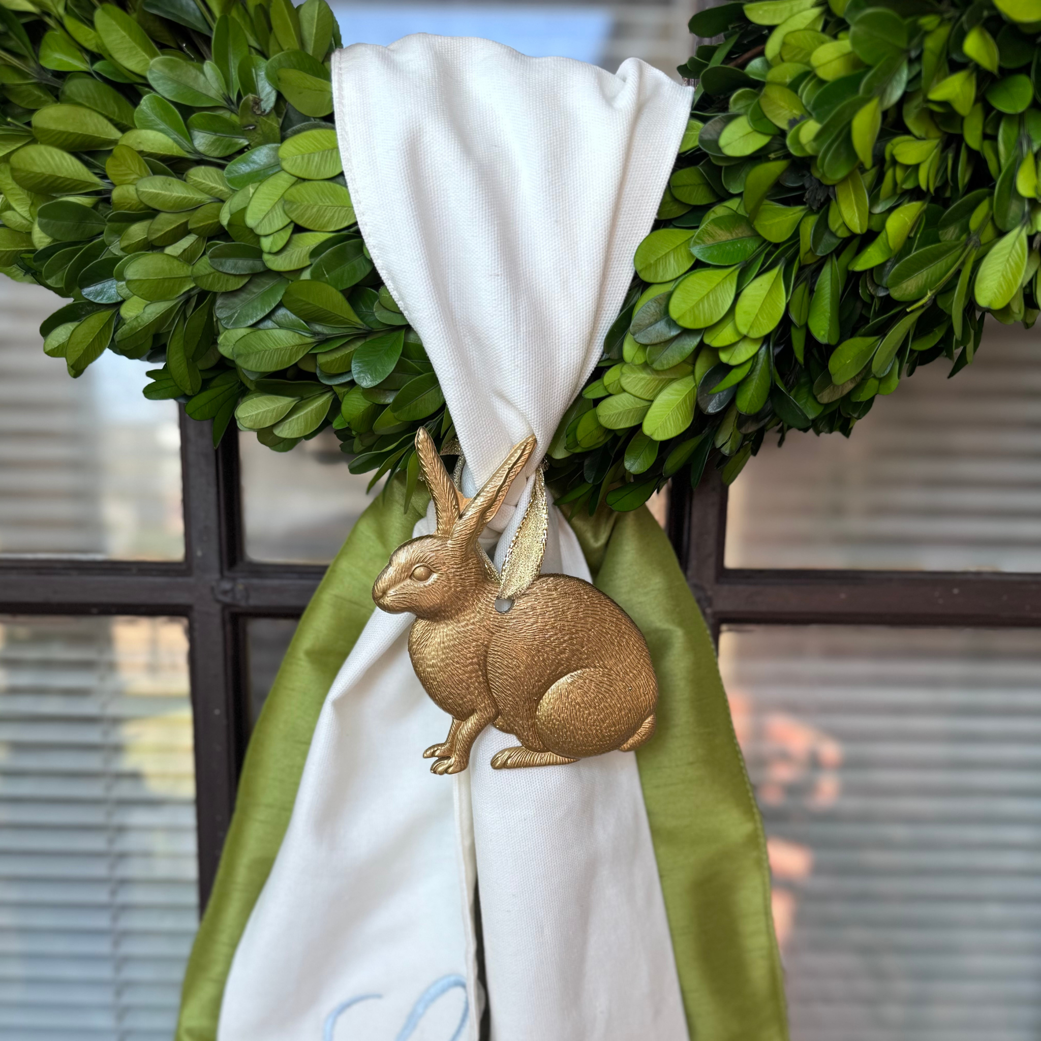 Wreath Ornament - Bunny