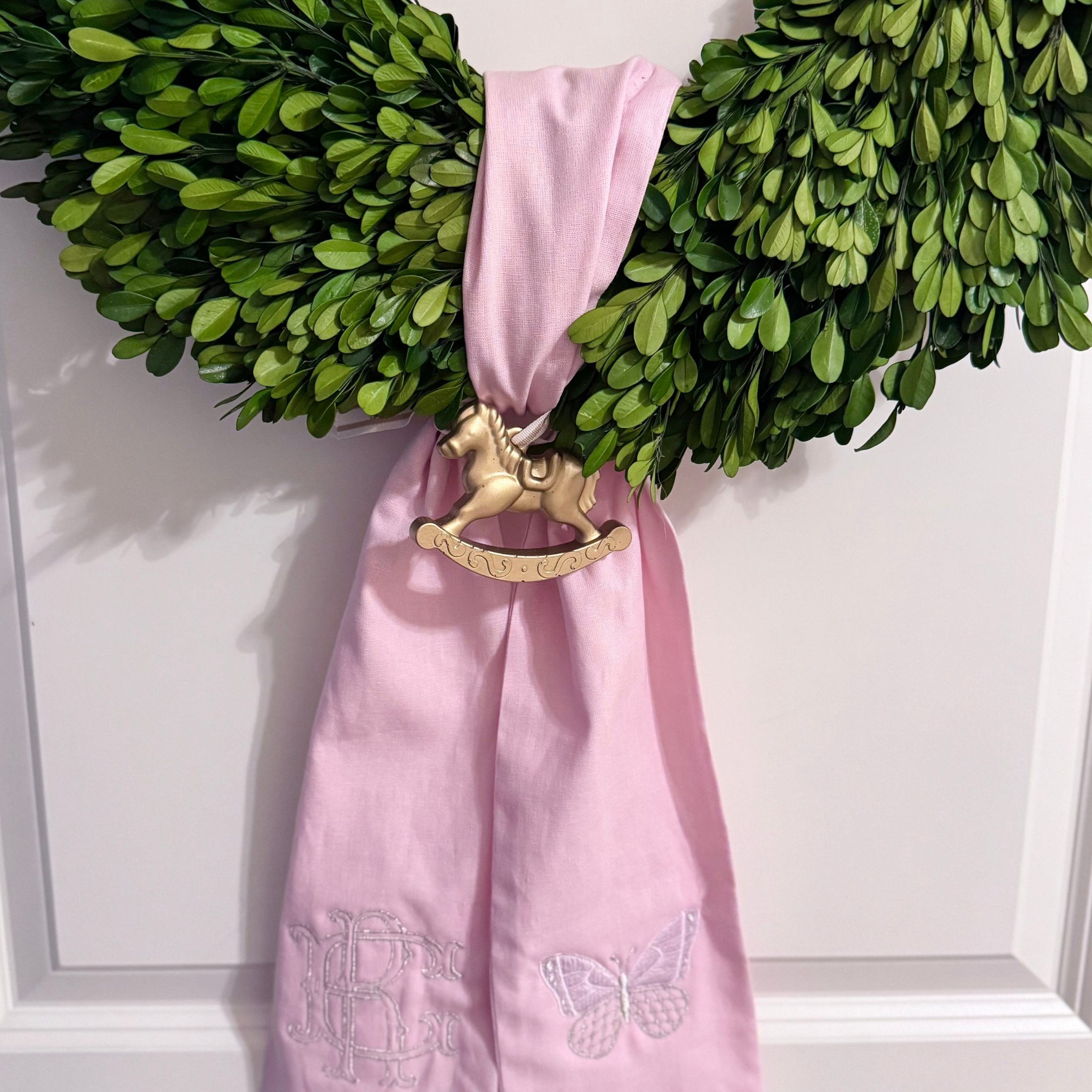 Wreath Ornament - Rocking Horse